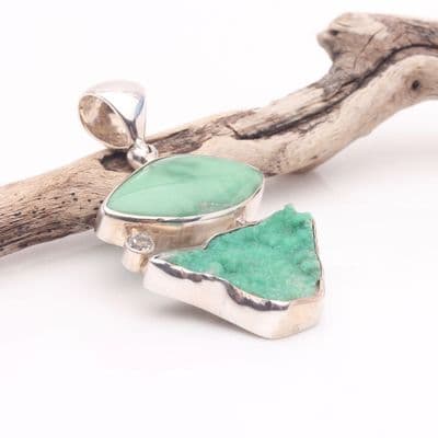 Green Variscite Pendant 6