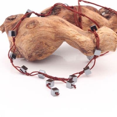 Hematite Cord Necklace (1)