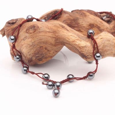 Hematite Cord Necklace (10)