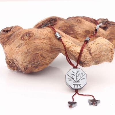 Hematite Cord Necklace  (12)