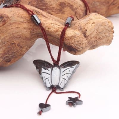 Hematite Cord Necklace (14)