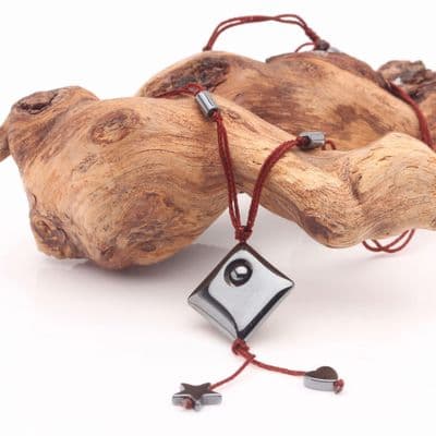 Hematite Cord Necklace  (9)