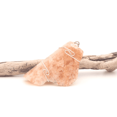Himalaya Red - Gold Azeztulite Pendant 4