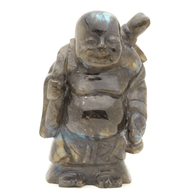 Labradorite Laughing Buddha