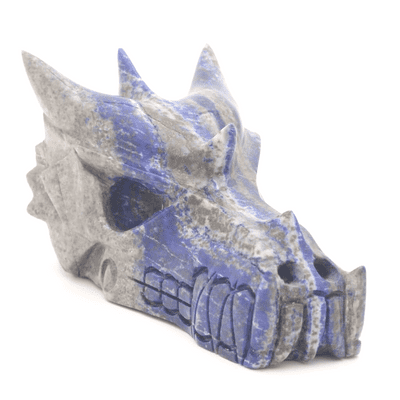 Lapis Lazuli  Dragon Skull