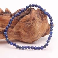 Lapis Lazuli Faceted Bead Bracelet
