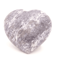 Lepidolite and Rubellite Heart 1