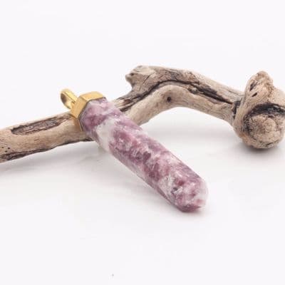 Lepidolite Pendant 1