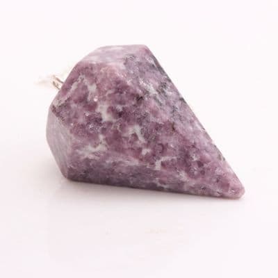 Lepidolite Pendulum 15