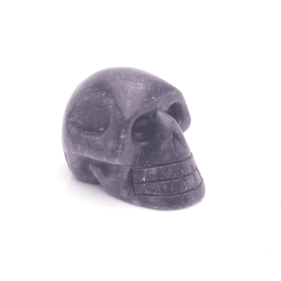 Lepidolite Skull 2