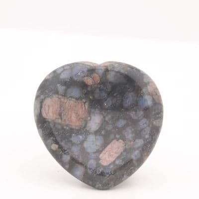 Llanite (Que Sera) Heart Shaped Worry Stone 2