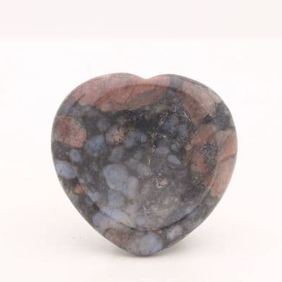 Llanite (Que Sera) Heart Shaped Worry Stone 4
