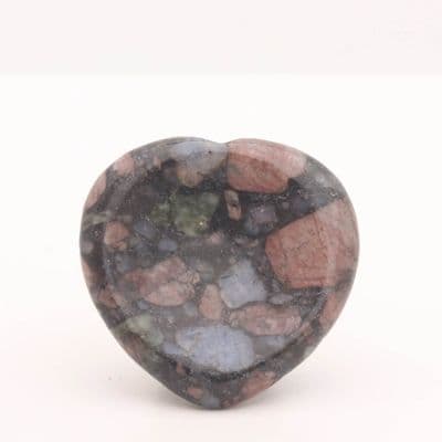 Llanite (Que Sera) Heart Shaped Worry Stone 5