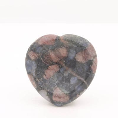 Llanite (Que Sera) Heart Shaped Worry Stone 6