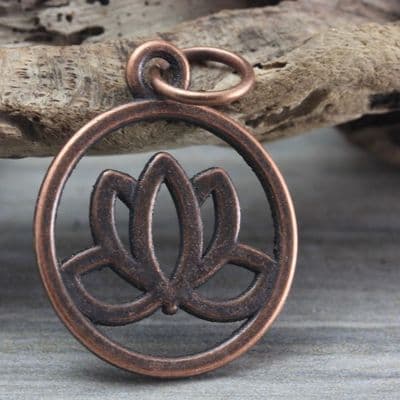 Lotus Flower Pendant