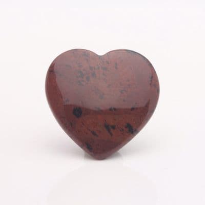 Mahogany Obsidian Heart 3