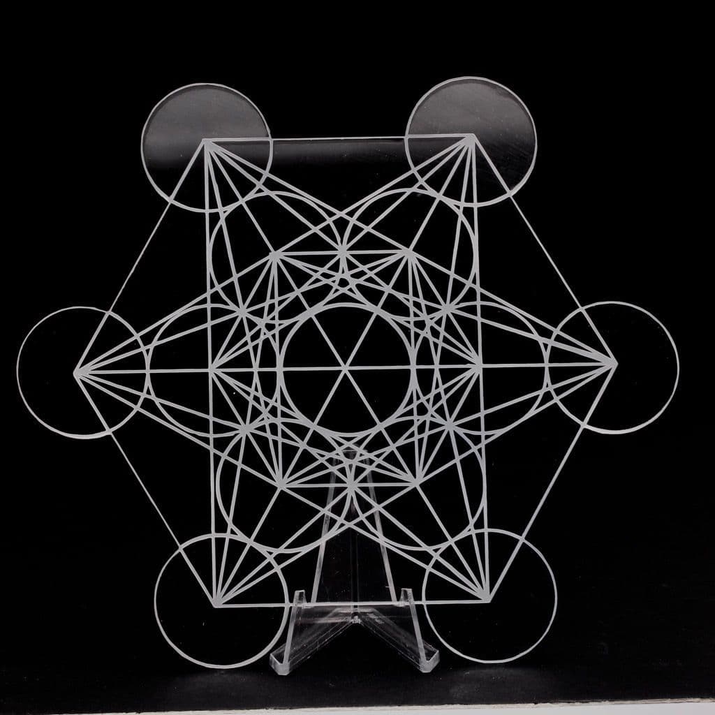 Metatron Cube Acrylic Grid 2