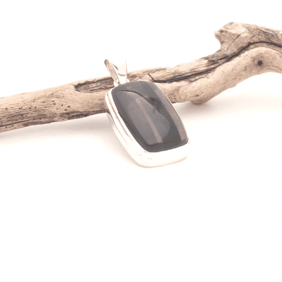 Midnight Lace Obsidian Pendant 2