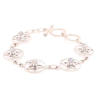 Moonstone Bracelet in Sterling Silver (7)