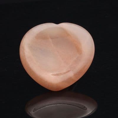 Moonstone Heart Shaped Worry Stone 6