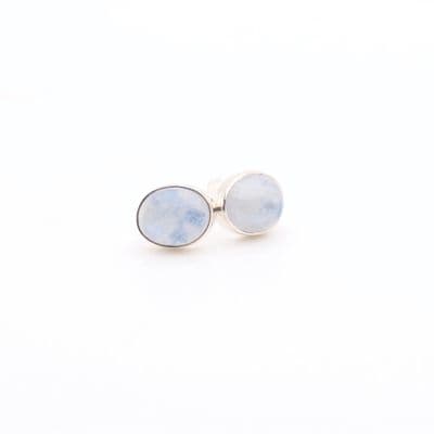 Moonstone Stud Earrings 2