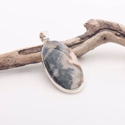 Moss Agate Pendant 5