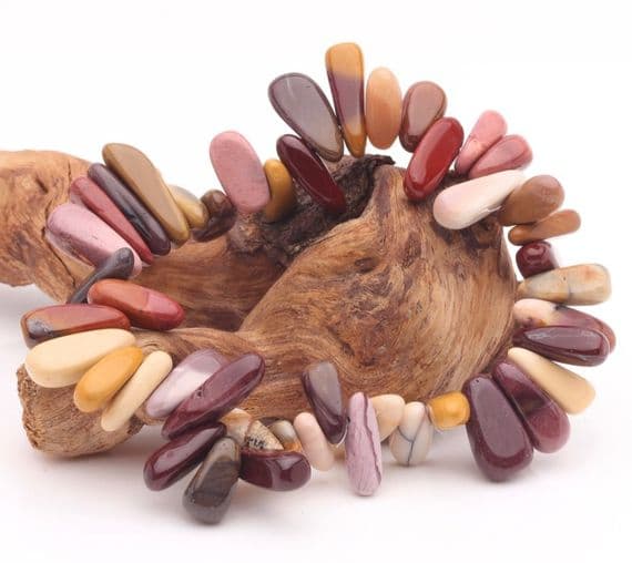 Moukaite Chip Bracelet