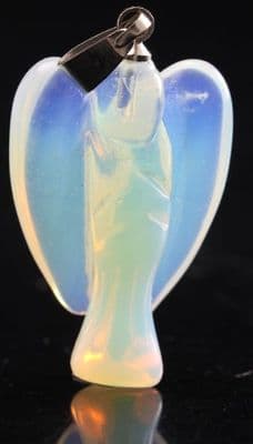 Opalite Angel Pendant 4