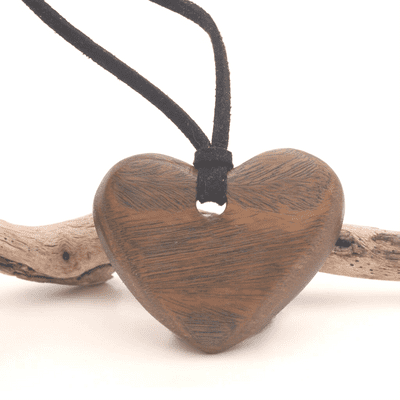 Palo Santo Heart Pendant