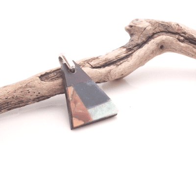 Picture Jasper,  Amazonite & Sodalite Pendant