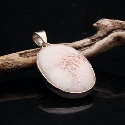 Pink Scolecite Pendant 1
