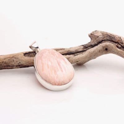 Pink Scolecite Pendant 3