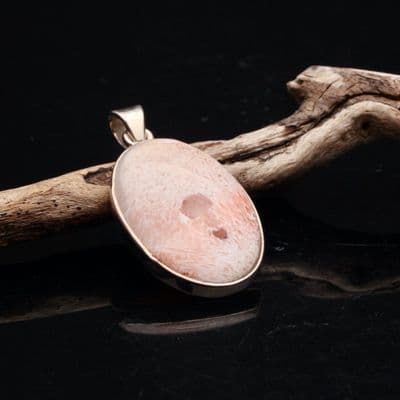 Pink Scolecite Pendant 7