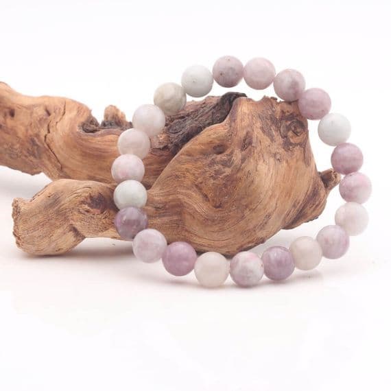 Pink Tourmaline Bracelet | KSC Crystals
