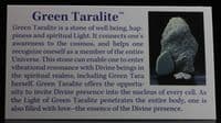 Green Taralite | Crystal Healing