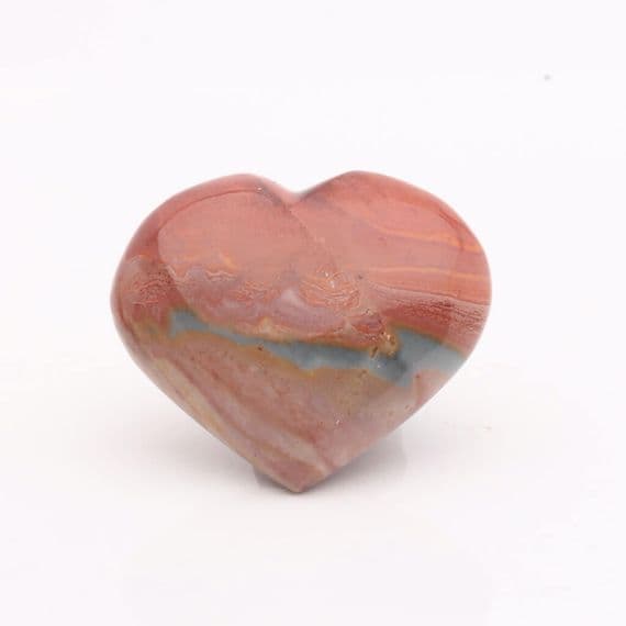 Polychrome Jasper Heart