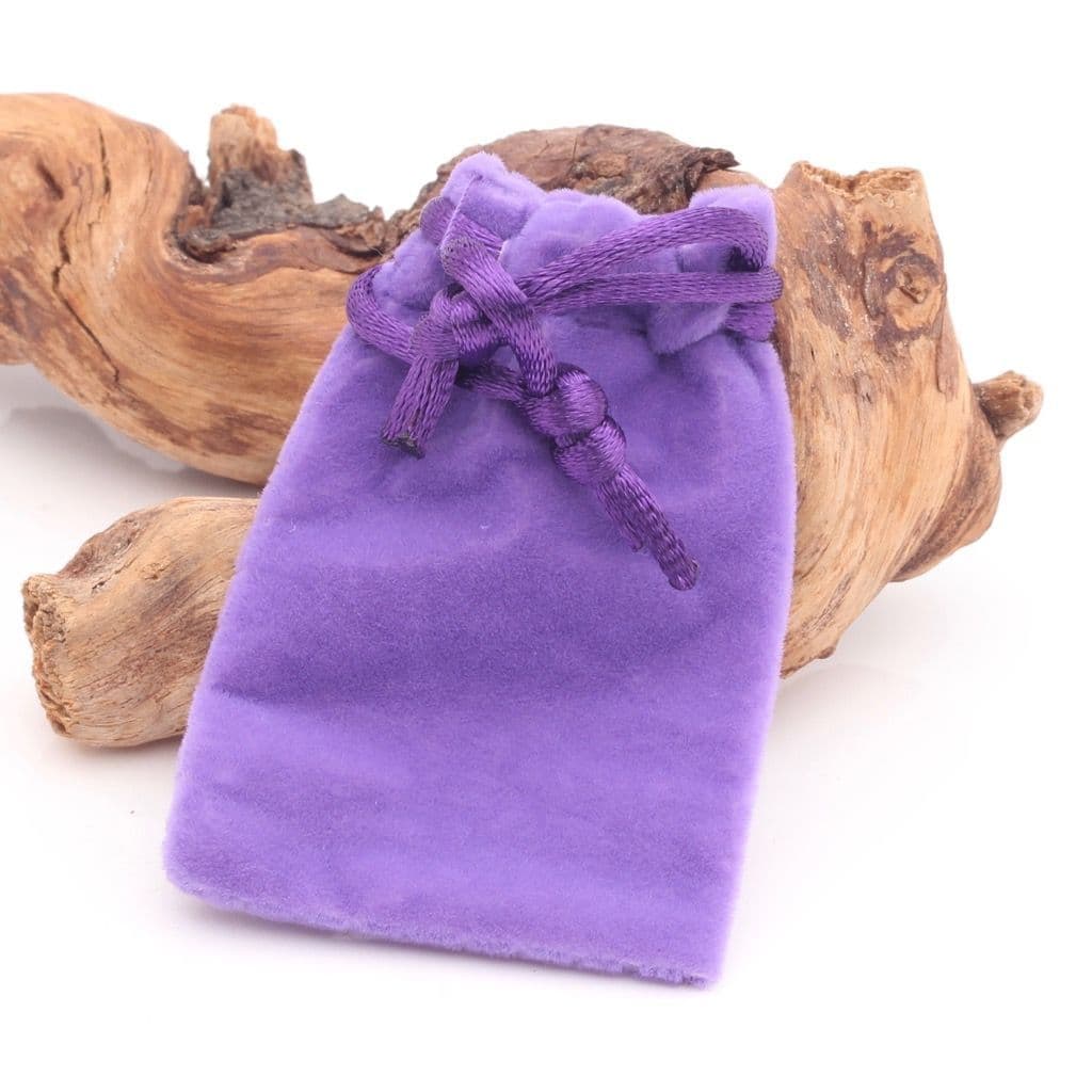 Purple Drawstring Bag 3