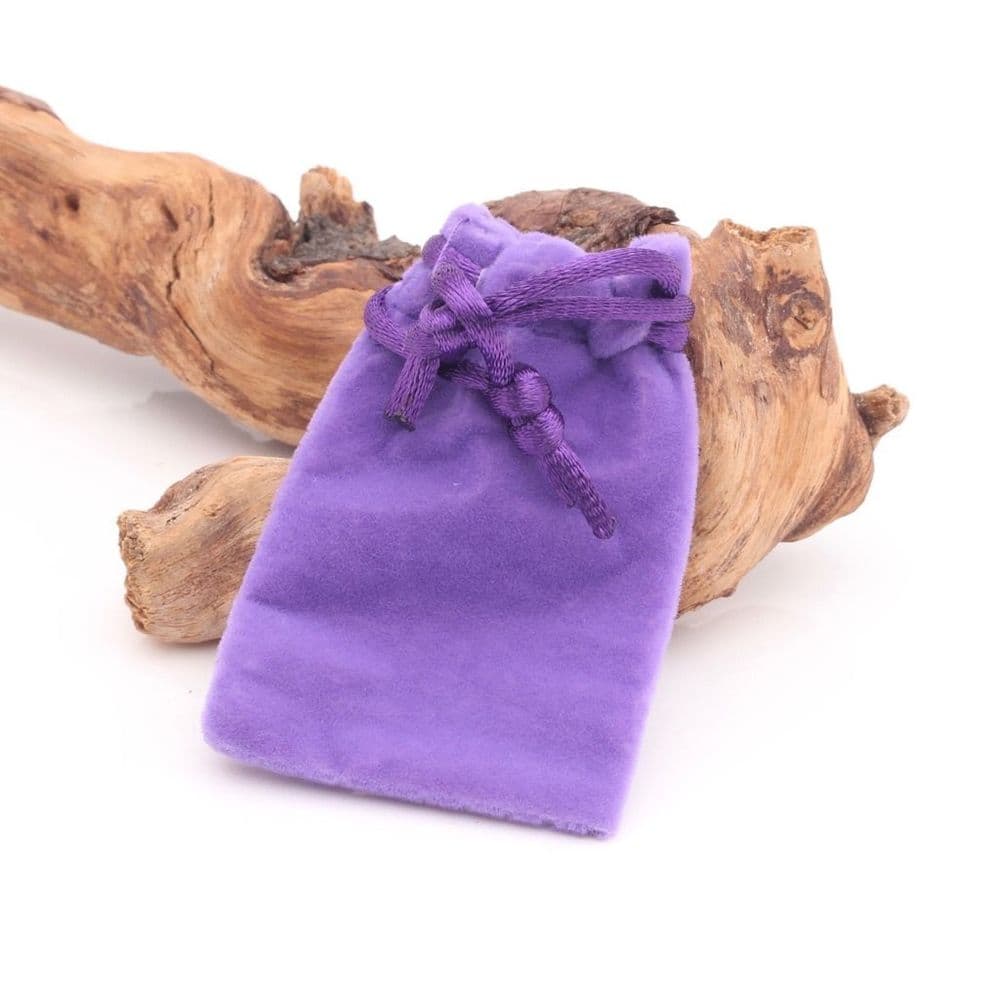 Purple Drawstring Bag 3