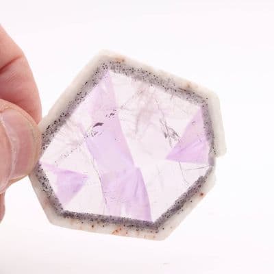 Purple Star Amethyst Slice 7