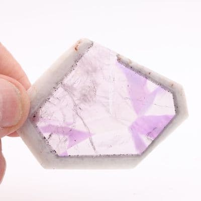 Purple Star Amethyst Slice 8