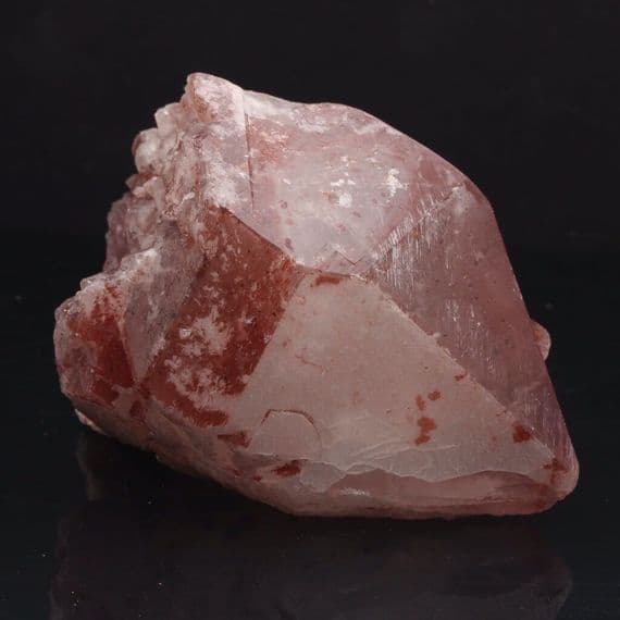 Clear Quartz with Hematite included Phantom​​​​​​​
