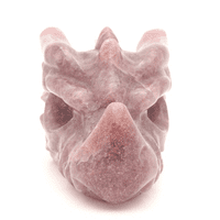 Raspberry Aventurine Dragon Skull