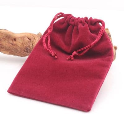 Red Drawstring Bag 1