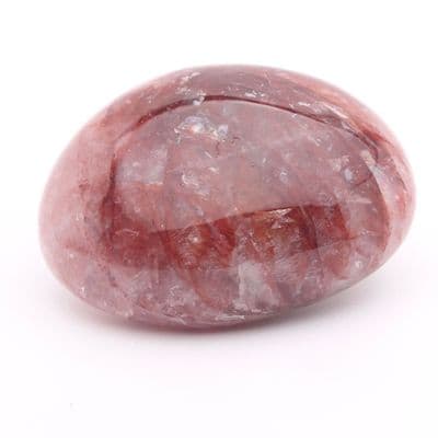 Red Fire Hematoid Quartz  Galet 3