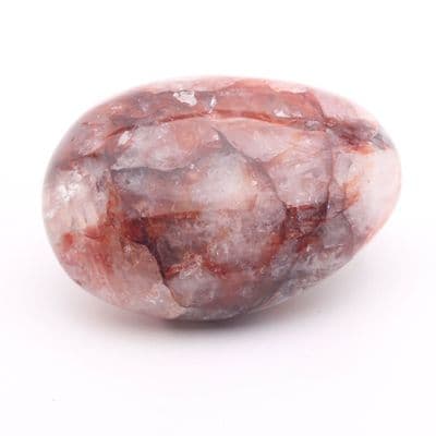 Red Fire Hematoid Quartz  Galet 4