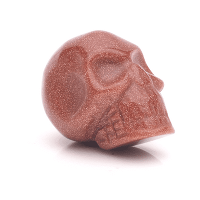 Red Goldstone Mini Skull 3