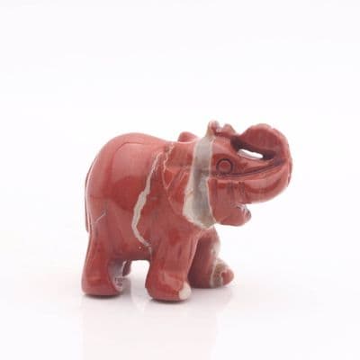 Red Jasper Elephant 11