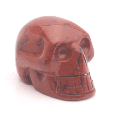 Red Jasper Skull 2