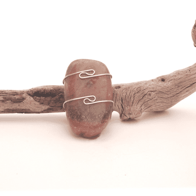 Rhodazez (Polished Pink Azeztulite) Pendant 1