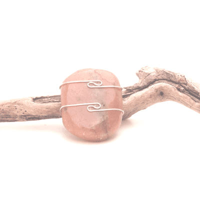 Rhodazez (Polished Pink Azeztulite) Pendant 2